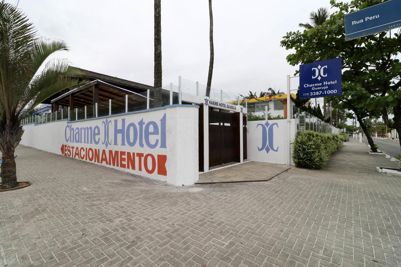 Charme Hotel Guarujá Frente Mar Exterior foto